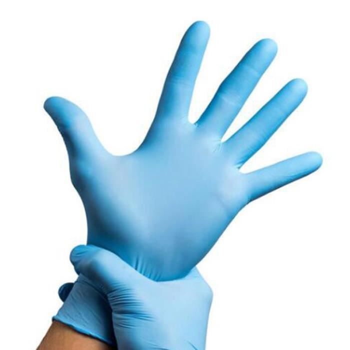 GANTS NITRILE NON POUDRE T 8/9 x200