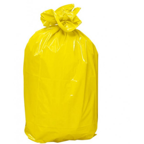 SAC 110L JAUNE 40µ X200