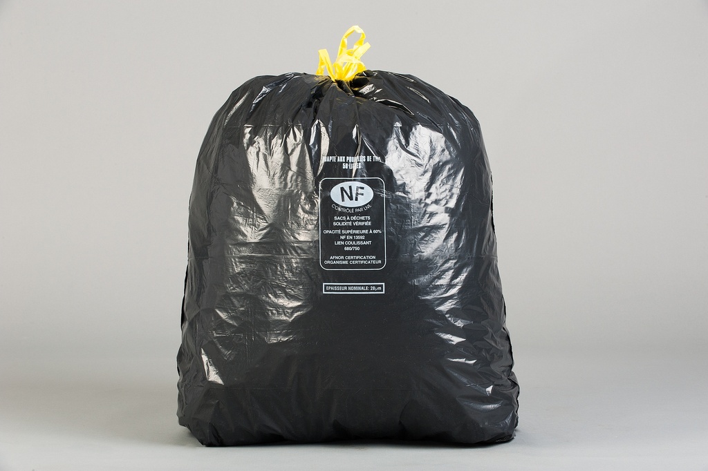 SAC 50L LIENS COULISSANTS X100 28µ