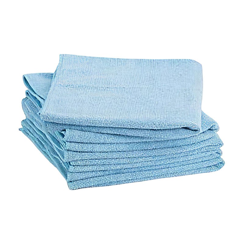 LOT DE 5 SERPILLIERES MICRO 50X60 BLEU