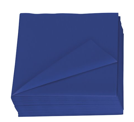 SDT SUN OUATE BLEU MARINE 38X38CM X1440