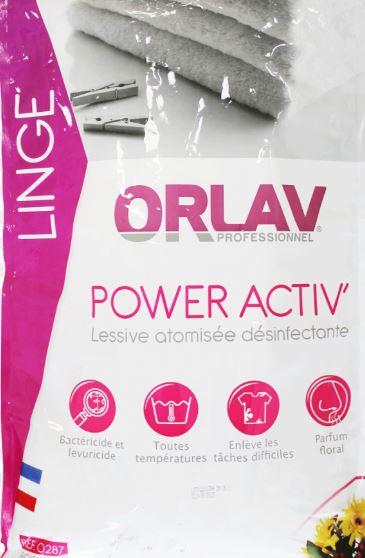 LESSIVE POUDRE POWER ACTIVE 20KG