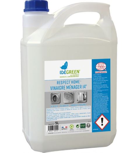 VINAIGRE ALCOOL MENAGER 14°C 5L