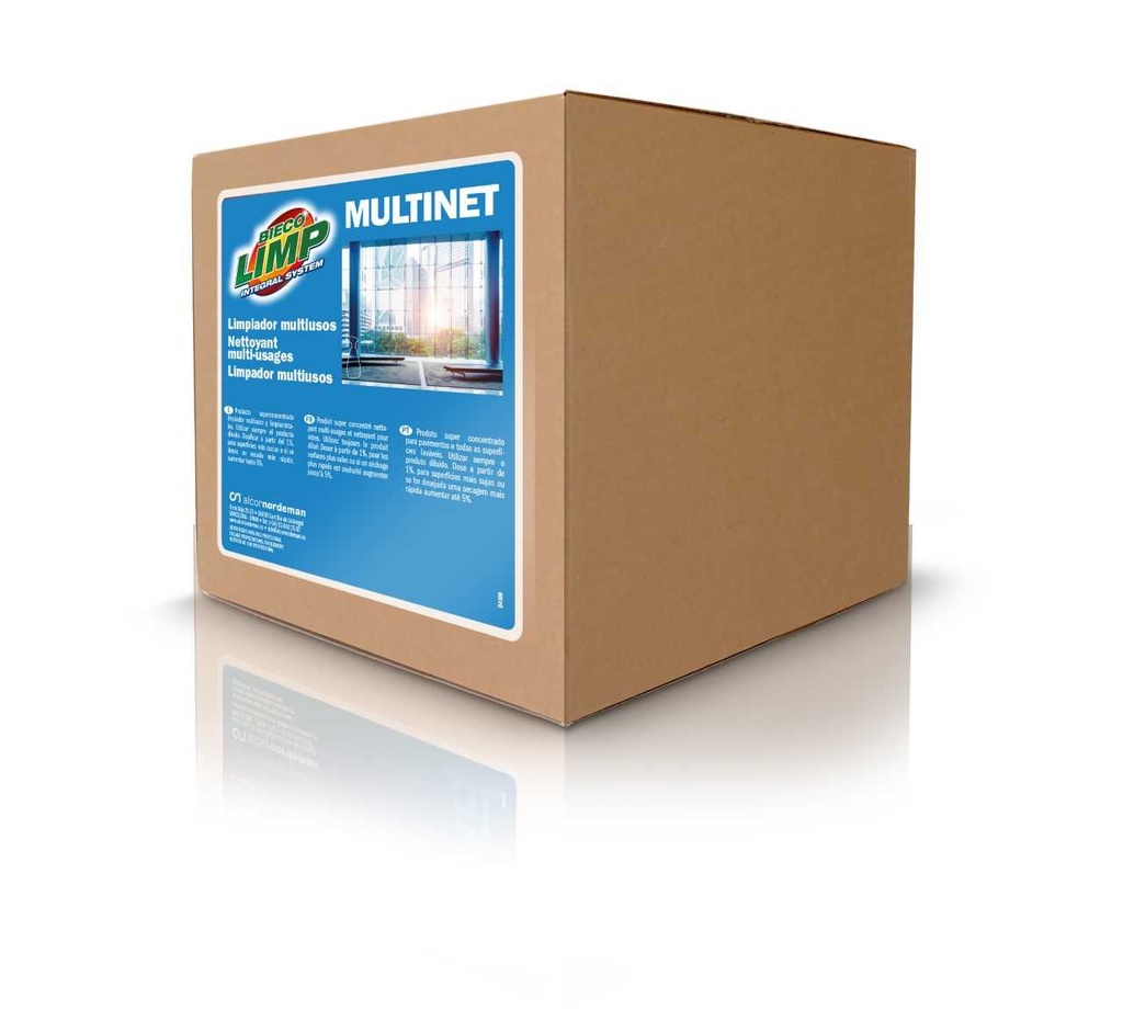 POCHE BIOECO MULTIUSAGES VITRES ET SURFACES 5L