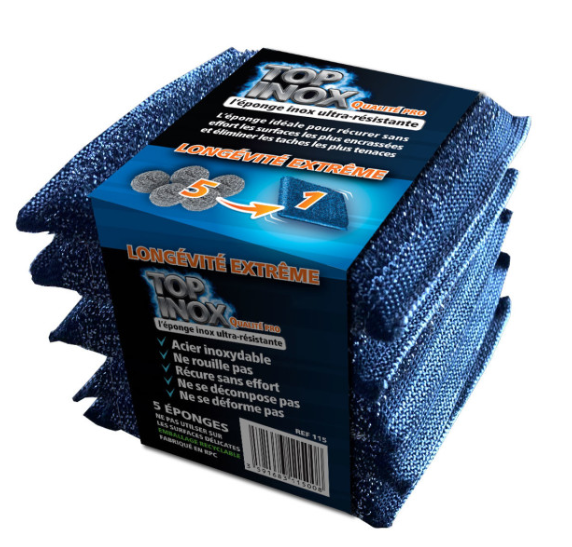 EPONGE TOP INOX X5