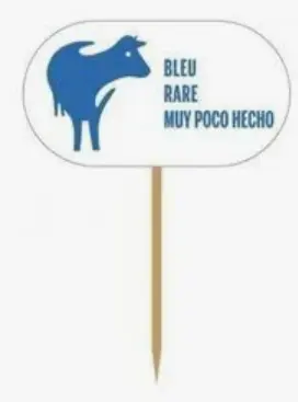 PIC A STEACK "BLEU" X100