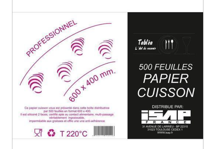 FEUILLES PAPIER CUISSON 40X60 x500