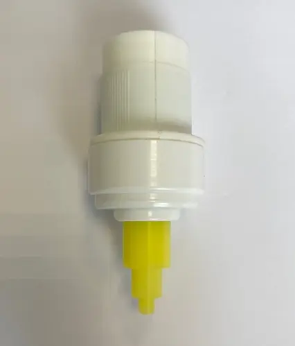 POMPE JAUNE POUR POCHE SAVON LIQUIDE