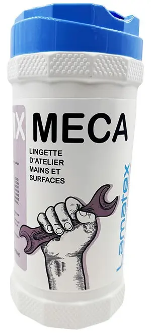 LINGETTES MAINS & SURFACES TYPE SCRUBS x80