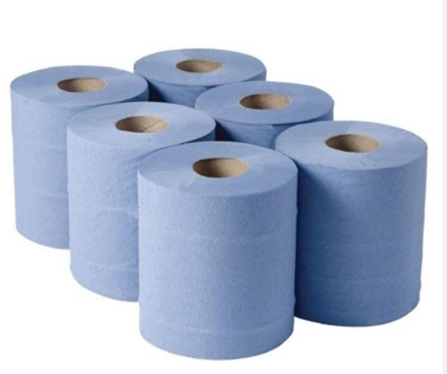 BOBINE AUTOCUT BLEUE 2P 150M X6