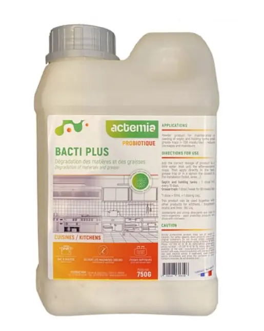BACTI PLUS ENTRETIEN BAC A GRAISSES - 750gr