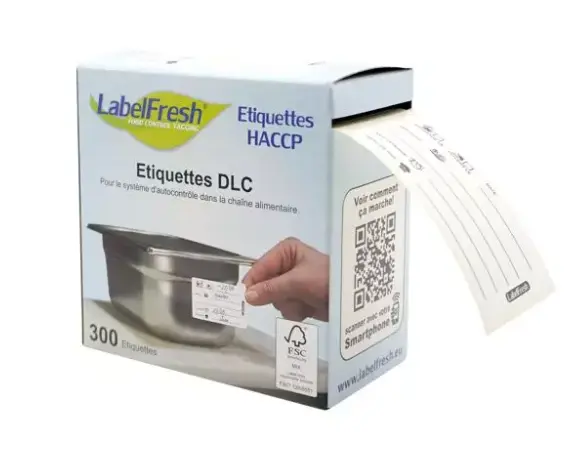 ETIQUETTE LABELFRESH DLC X300