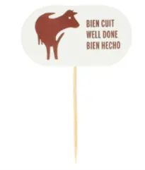 PIC A STEACK "BIEN CUIT" X100 